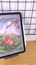 Load and play video in Gallery viewer, KIT COMPLETO DE CURSOS Y PINCELES PARA PROCREATE: ILUSTRACIÓN DIGITAL KAWAII, PAISAJES DE FANTASÍA, CREACIÓN DE PERSONAJES KAWAII, ACUARELA DIGITAL Y LETTERING DIGITAL + PINCELES
