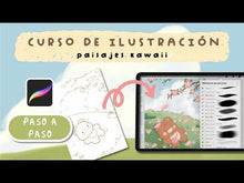 Load and play video in Gallery viewer, ILUSTRACIÓN DIGITAL DE PAISAJES DE ESTILO KAWAII Y ADORABLE | CURSO EN PROCREATE PASO A PASO
