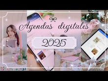 Cargar y reproducir el video en el visor de la galería, AGENDA DIGITAL ROMANTIC 2024/2025
