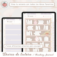 Load image into Gallery viewer, DIARIO DE LECTURA DIGITAL | READING JOURNAL
