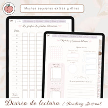 Load image into Gallery viewer, DIARIO DE LECTURA DIGITAL | READING JOURNAL
