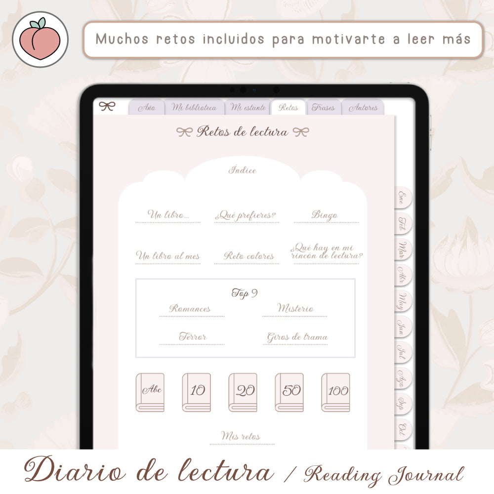 registro lecturas ipad