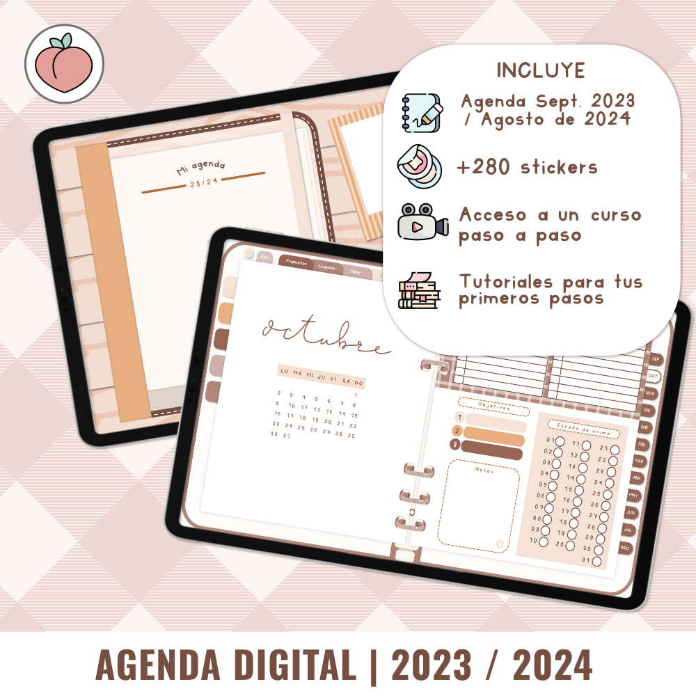 AGENDA DIGITAL PRO 2023/2024 | EDICIÓN NUDE