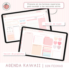 Load image into Gallery viewer, AGENDA DIGITAL KAWAII | SIN FECHAS
