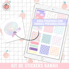 Load image into Gallery viewer, KAWAII STICKER KIT | DIGITAL STICKERS - Spanish version
