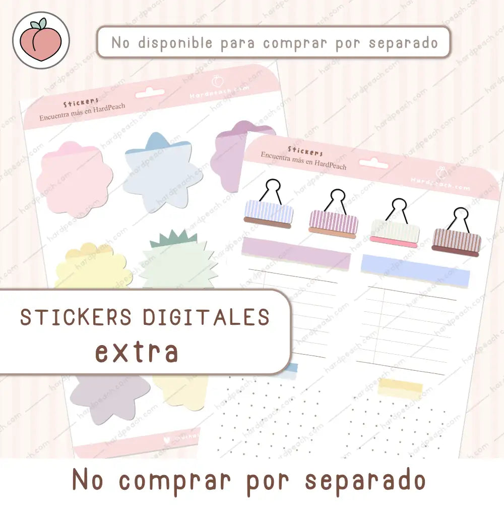 Stickers digitales hardpeach