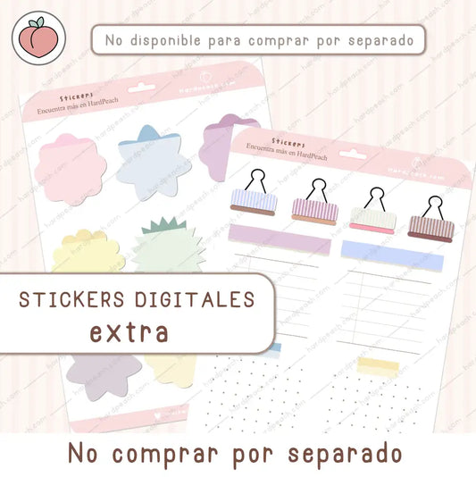 Stickers digitales hardpeach