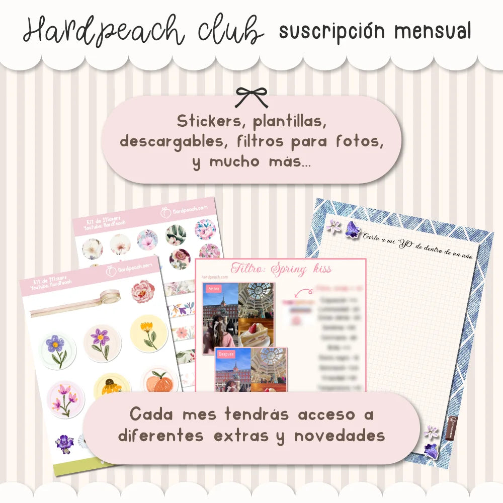 stickers digitales hardpeach club pro