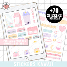 Load image into Gallery viewer, KAWAII DIGITAL STICKERS  | Spanish version
