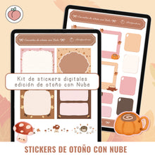 Load image into Gallery viewer, stickers digitales otoño
