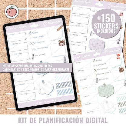 stickers agenda digital