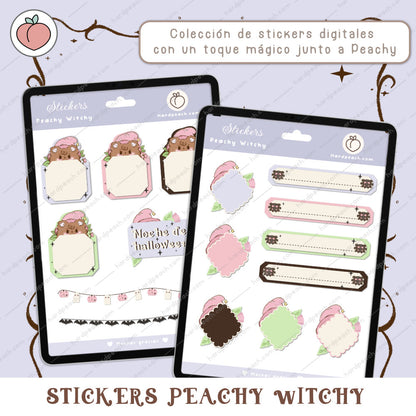 stickers para goodnotes de halloween