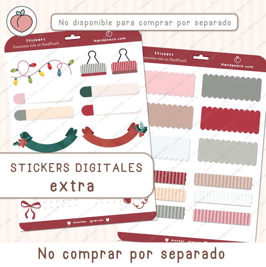 KIT DE STICKERS DIGITALES EXTRA (No disponible para comprar por separado) NAV25