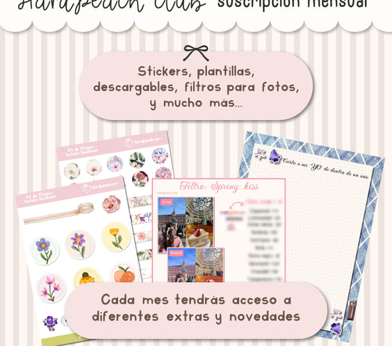 stickers digitales hardpeach club pro