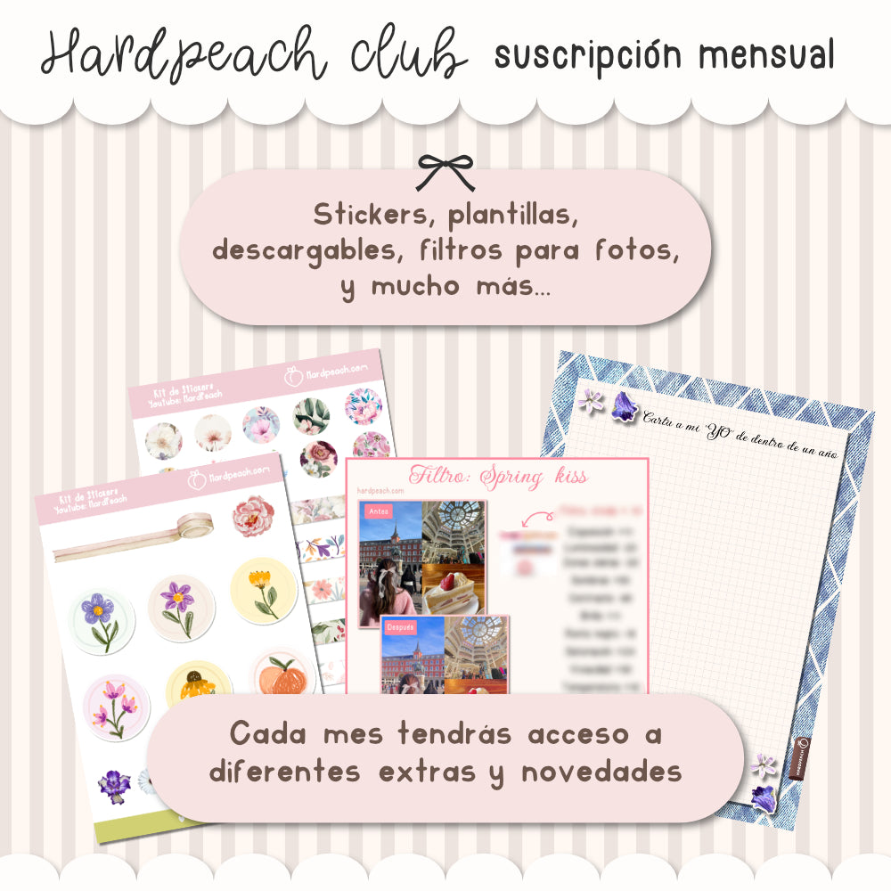 stickers digitales hardpeach club pro