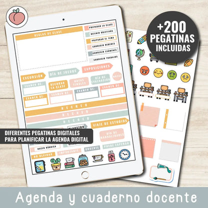 Stickers para el cuaderno docente digital