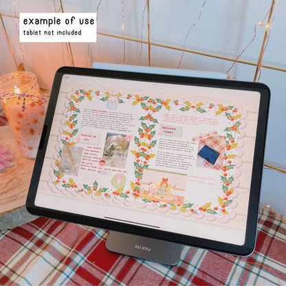 CHRISTMAS DIGITAL DIARY + STICKERS WITH CLOUD | SWEET HOLIDAYS