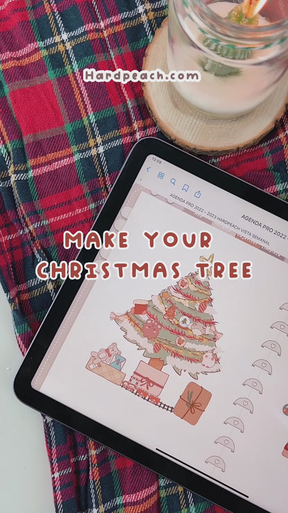 MAKE YOUR CHRISTMAS TREE | DIGITAL STICKERS