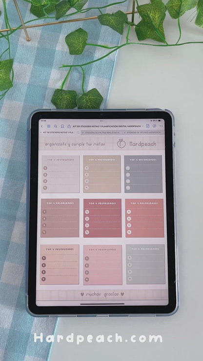 NOTES AND PLANNING KIT | DIGITAL STICKERS