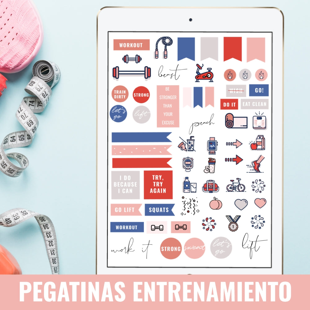 PEGATINAS FITNESS