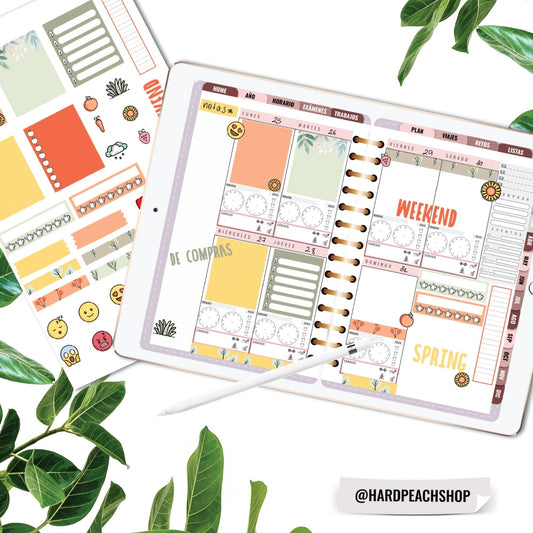 SPRING STICKERS | DIGITAL STICKERS