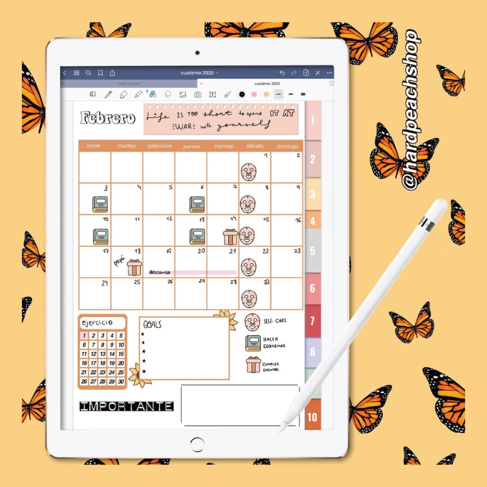 STICKERS PARA BULLET JOURNAL Y AGENDAS