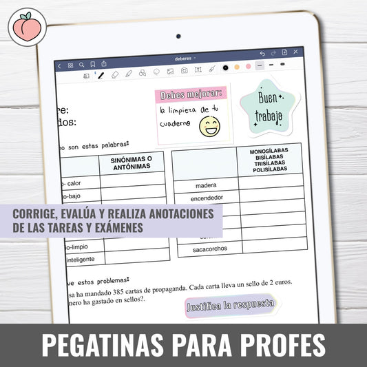 STICKERS FOR TEACHERS | Spanish version