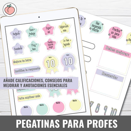 STICKERS PARA PROFES