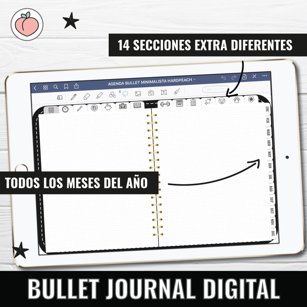 DIGITAL BULLET JOURNAL | MINIMALIST EDITION