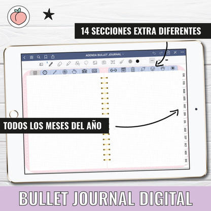 DIGITAL BULLET JOURNAL | PASTEL EDITION