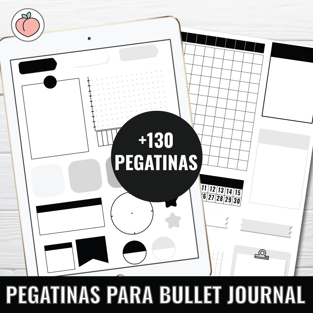 STICKERS PARA BULLET JOURNAL Y AGENDAS | EDICIÓN MINIMALISTA