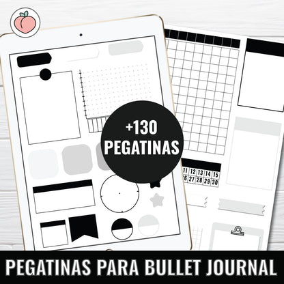 STICKERS PARA BULLET JOURNAL Y AGENDAS | EDICIÓN MINIMALISTA