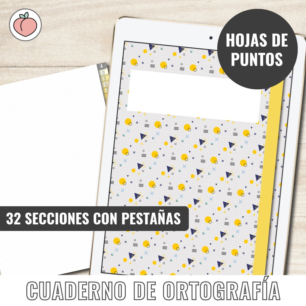 CUADERNO DE ORTOGRAFÍA | HOJAS DE PUNTOS