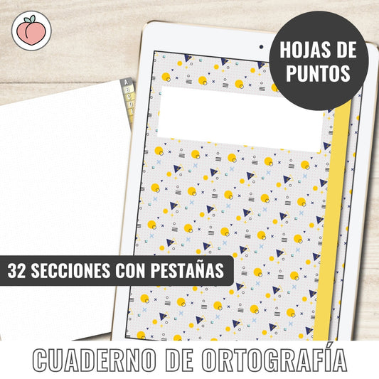 CUADERNO DE ORTOGRAFÍA | HOJAS DE PUNTOS