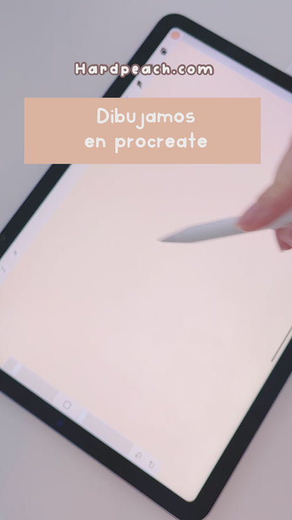 KAWAII DIGITAL ILLUSTRATION AND CHARACTER CREATION: STEP-BY-STEP COURSE AND BRUSHES | Spanish audio