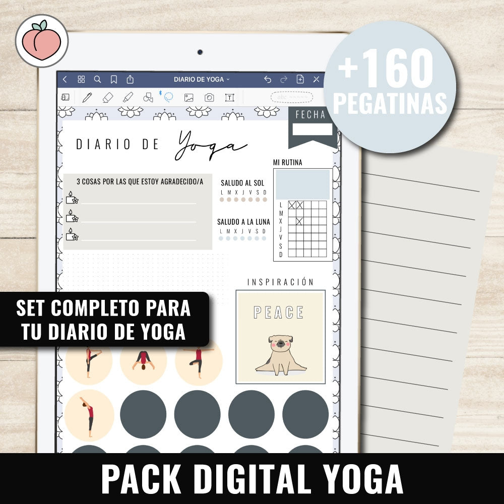 DIARIO DE YOGA DIGITAL | PACK COMPLETO