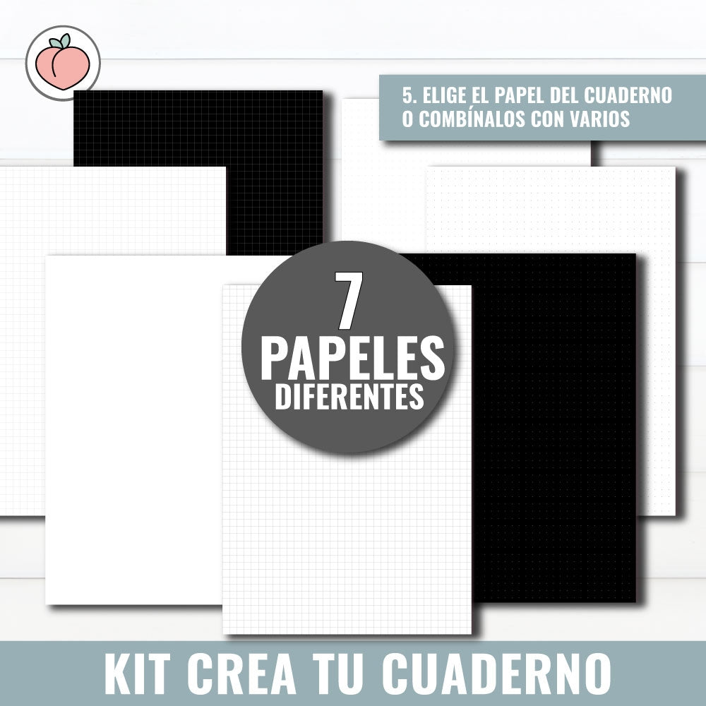KIT CREA TU CUADERNO DIGITAL HARDPEACH