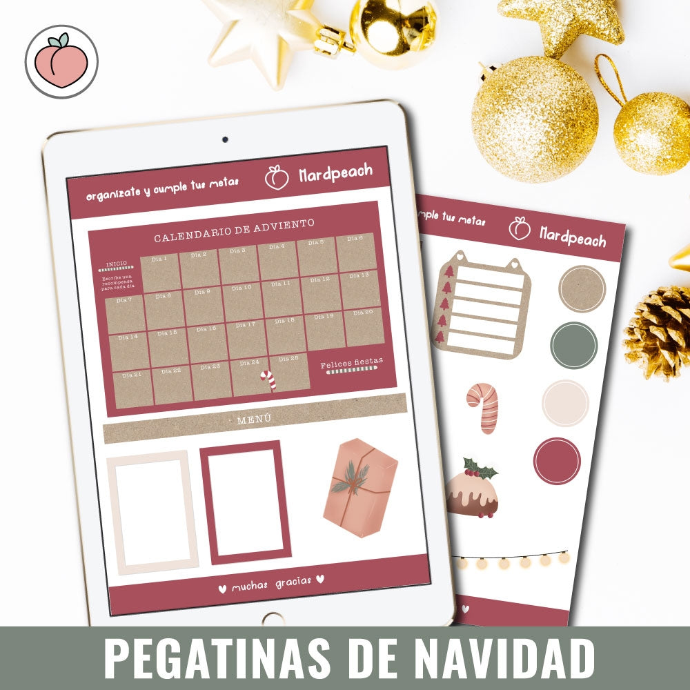 STICKERS DE NAVIDAD  | PEGATINAS DIGITALES