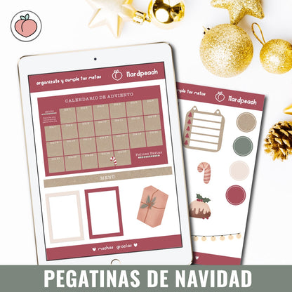 STICKERS DE NAVIDAD  | PEGATINAS DIGITALES