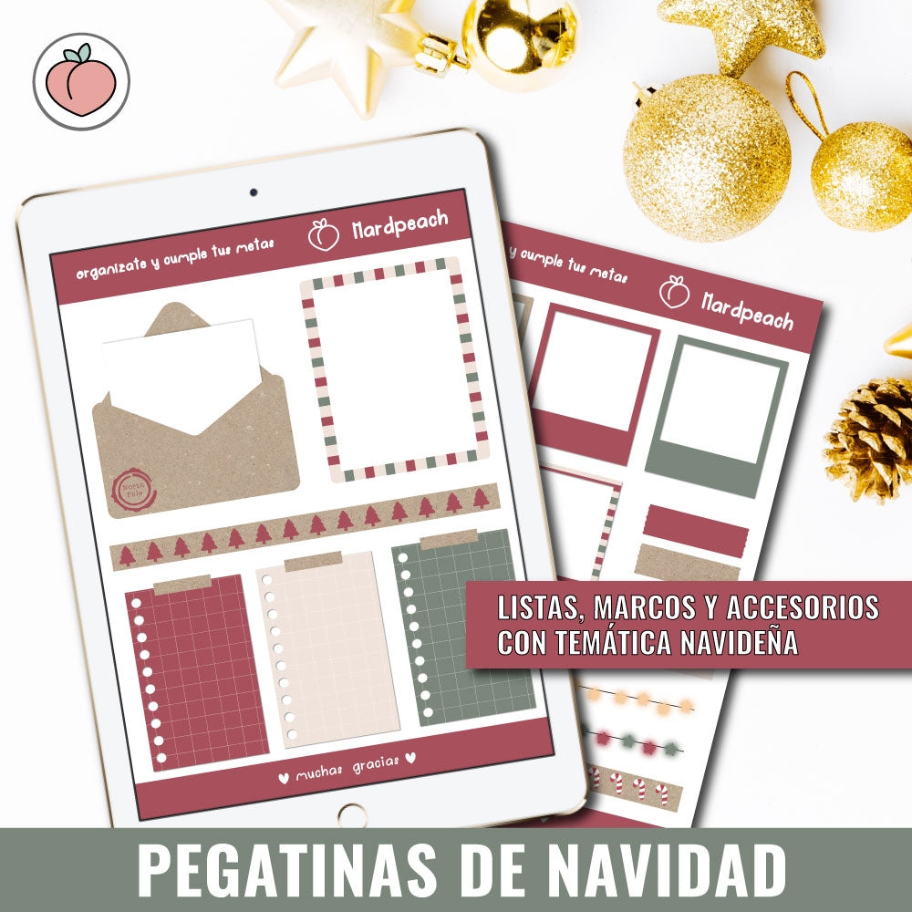 STICKERS DE NAVIDAD  | PEGATINAS DIGITALES