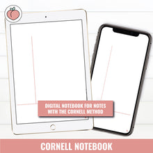 Load image into Gallery viewer, CORNELL NOTEBOOK
