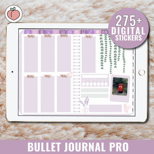 DIGITAL BULLET JOURNAL PRO | VIOLET EDITION - Versión en inglés