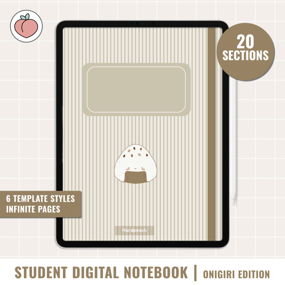 STUDENT DIGITAL NOTEBOOK | ONIGIRI EDITION
