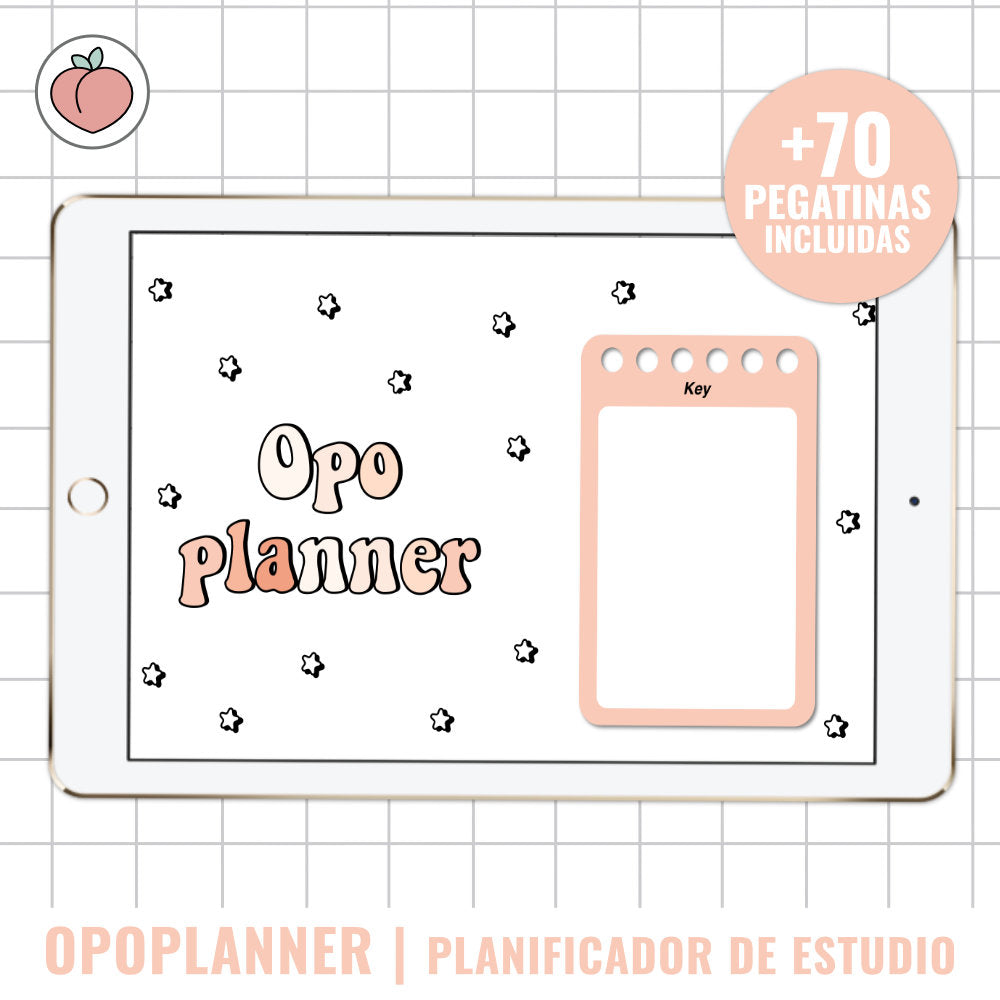 PLANIFICADOR DE ESTUDIO SIN FECHAS | OPOSICIONES, ESTUDIANTES, MAESTRÍA, UNIVERSIDAD