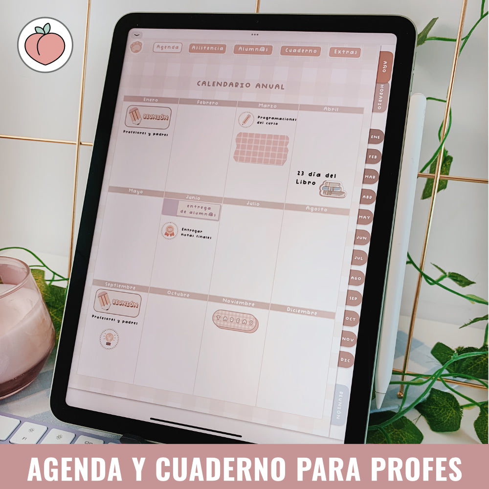 AGENDA Y CUADERNO DEL PROFESOR | TEACHER PLANNER DIGITAL