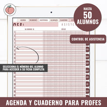 Cargar imagen en el visor de la galería, AGENDA Y CUADERNO DEL PROFESOR | TEACHER PLANNER
