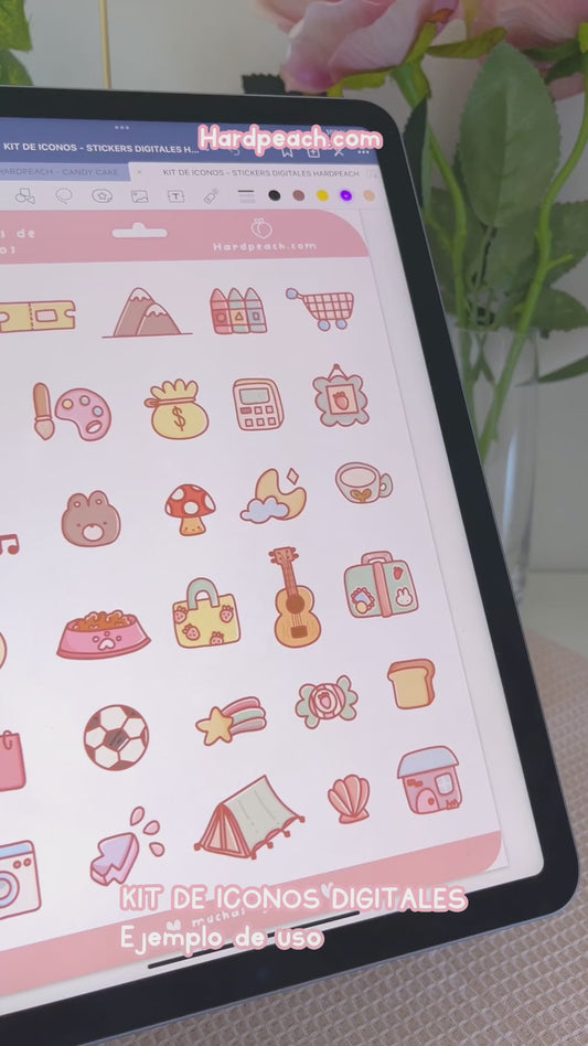 TABS ICON KIT | DIGITAL STICKERS