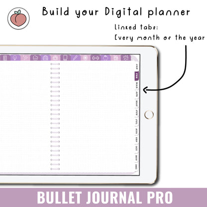DIGITAL BULLET JOURNAL PRO | VIOLET EDITION