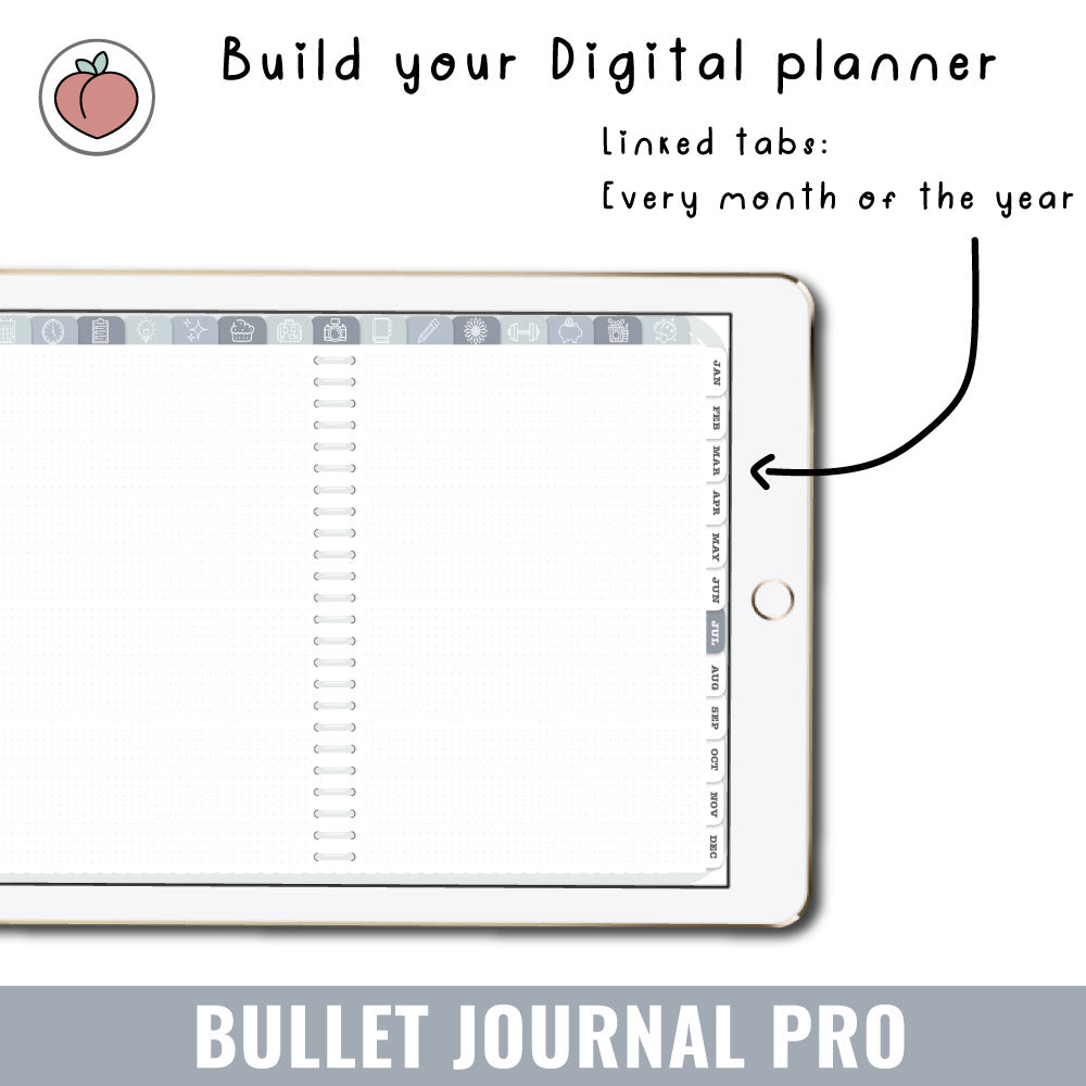 DIGITAL BULLET JOURNAL PRO | OCEAN EDITION 