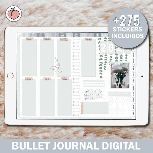 BULLET JOURNAL - EDICIÓN OCÉANO  | CREA TU AGENDA DIGITAL, PLANIFICADOR DIGITAL...